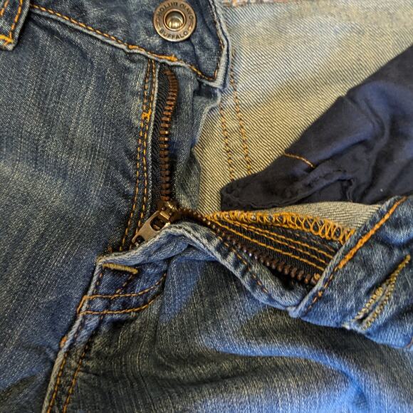 Buffalo David Bitton Womens Size 27 Denim Blue Jeans Stretch Boot Cut Reg Rise - Picture 5 of 11